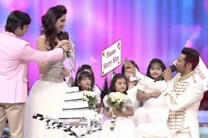 Karishma Tanna and Upen Patel