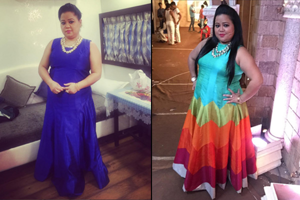 This is how comedienne Bharti Singh's wedding gown looks like