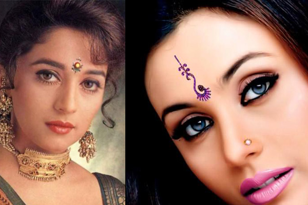 Styles And Shapes Of Bindis