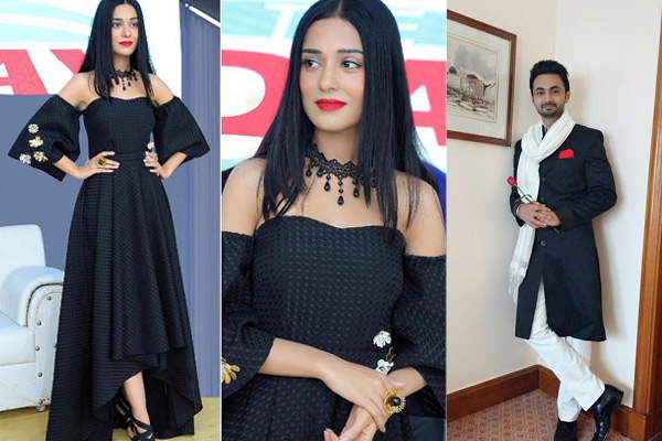 Amrita Rao and RJ Anmol