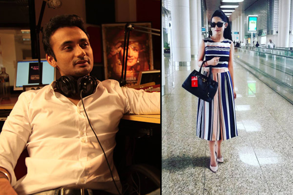 Amrita Rao and RJ Anmol