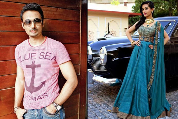 Amrita Rao and RJ Anmol