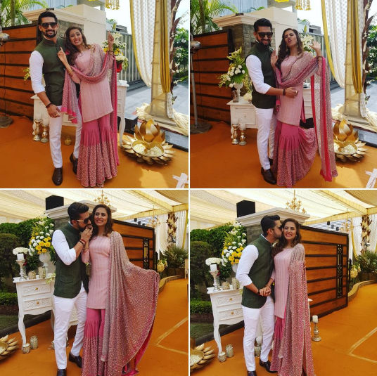 Ravi Dubey and Sargun Mehta