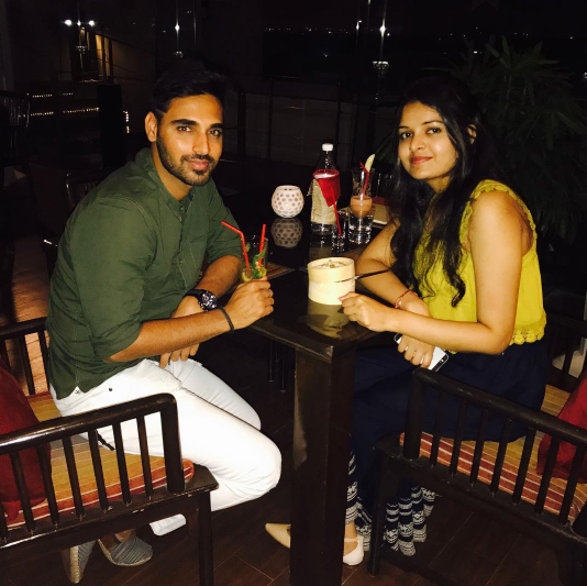 Bhuvneshwar Kumar and Nupur Nagar