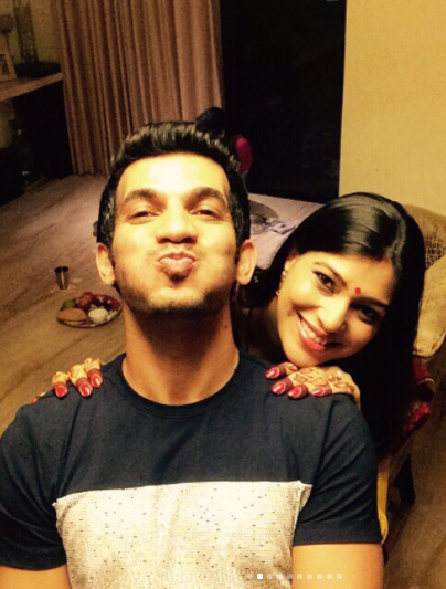Arjun Bijlani and Neha Swami
