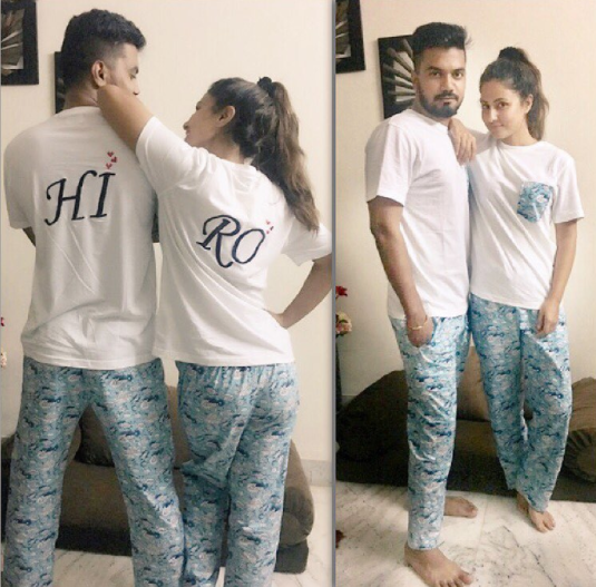 hina khan and rocky jaiswal