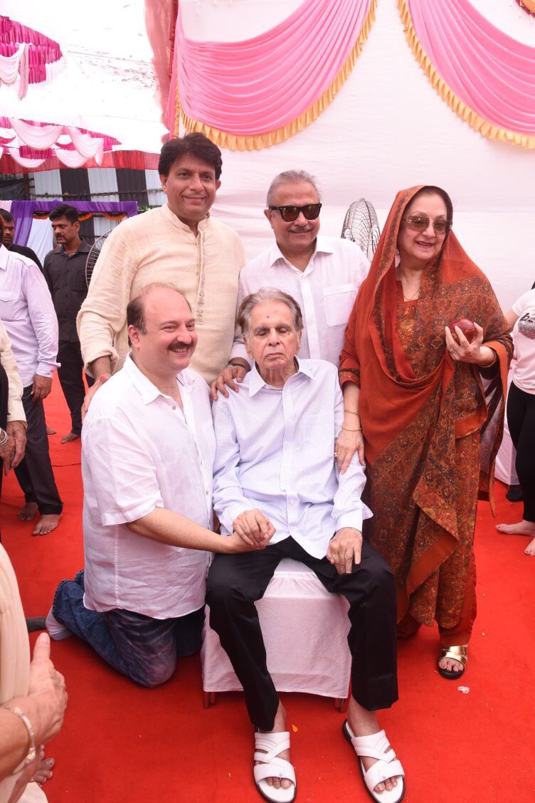 Dilip Kumar and Saira Banu