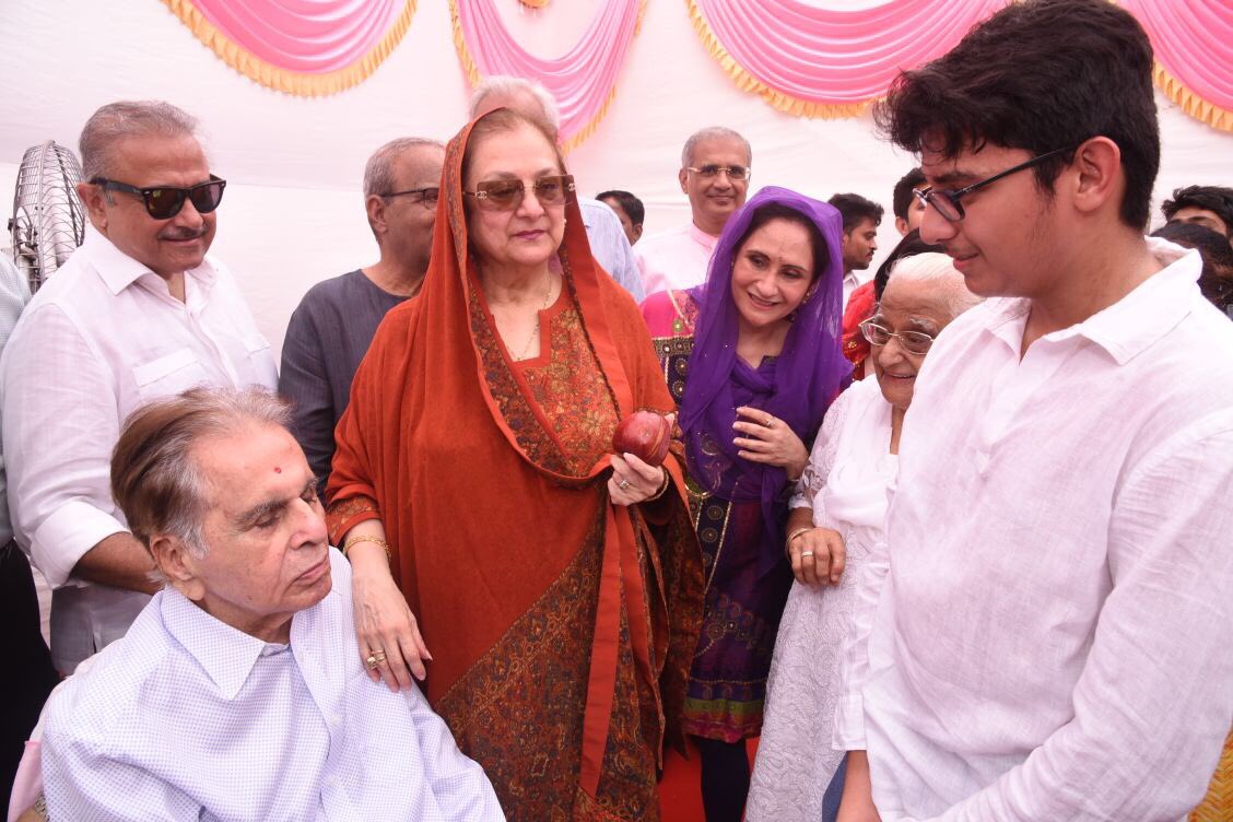 Dilip Kumar and Saira Banu