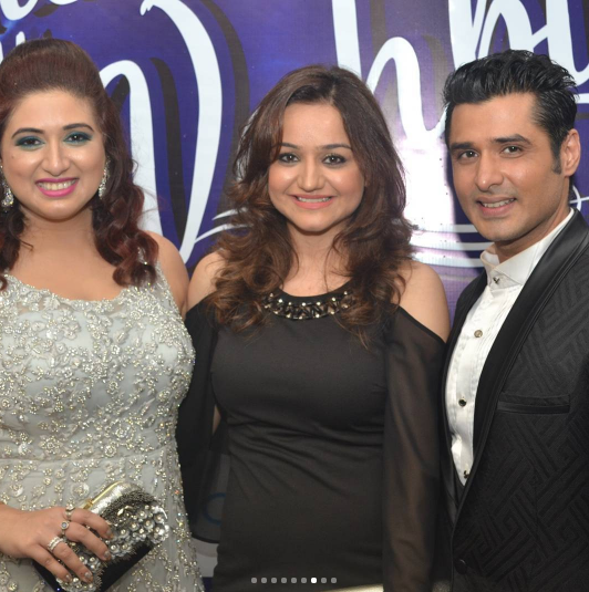 Muskaan at launch of Showbiz With Vahbiz