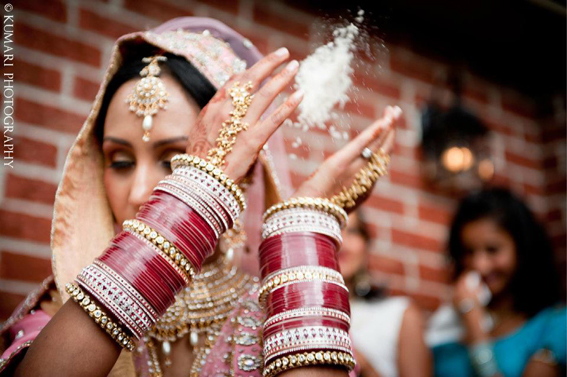 Indian Bride's vidaai