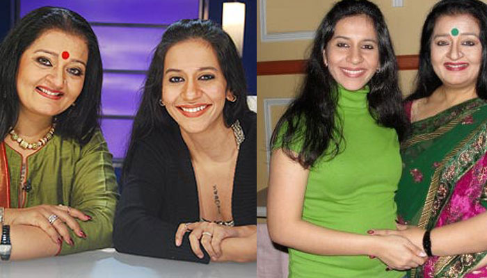 Apara Mehta With Daughter Kushali Mehta