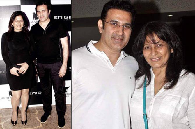 Archana Puran Singh with husband Parmeet Sethi