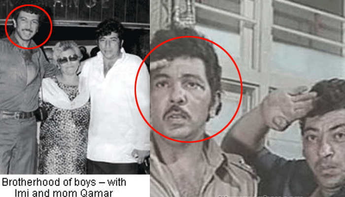 Imtiaz Khan with brother Amjad Khan