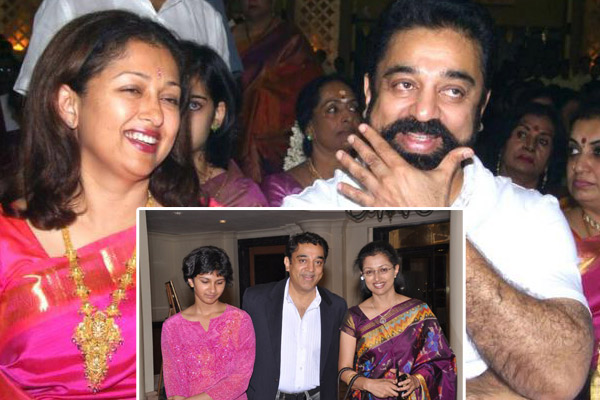 Goutami and Kamal Haasan