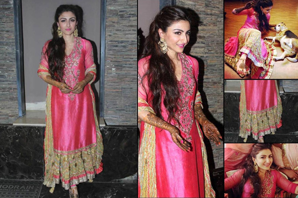 Soha Ali Khan Mehendi