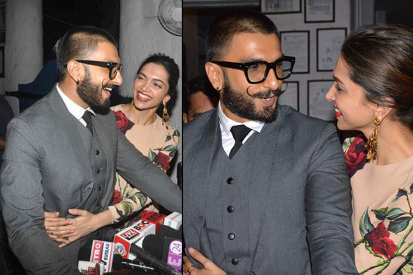 Deepika Padukone and Ranveer Singh
