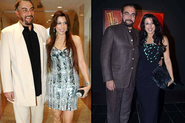 Pooja Bedi and Kabir Bedi
