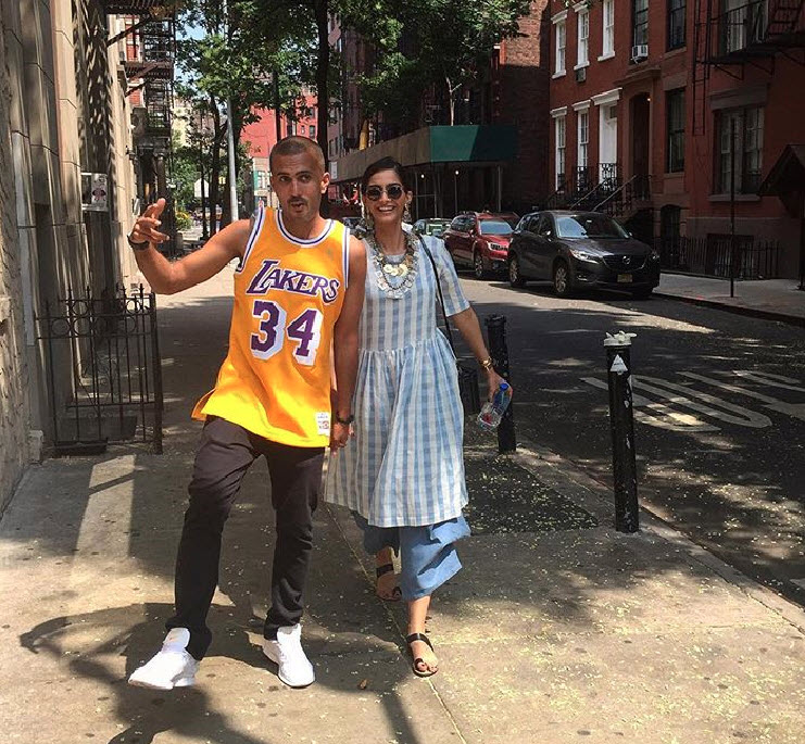 Sonam Kapoor and Anand Ahuja