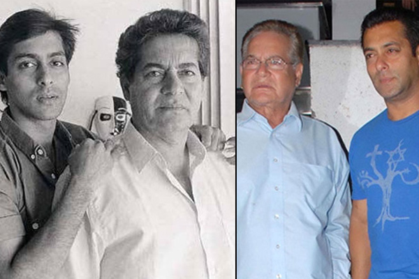 Salman Khan and Salim Khan