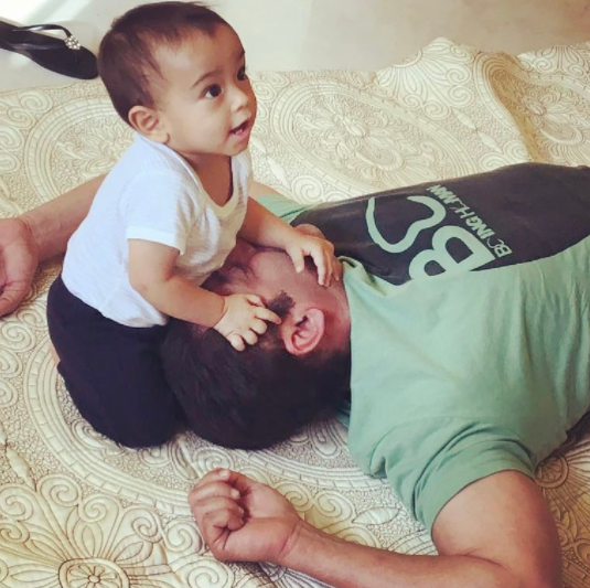 Salman Khan and Ahil