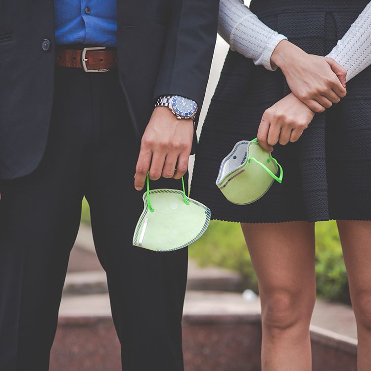 Delhi Pollution Pre-Wedding Photo Shoot