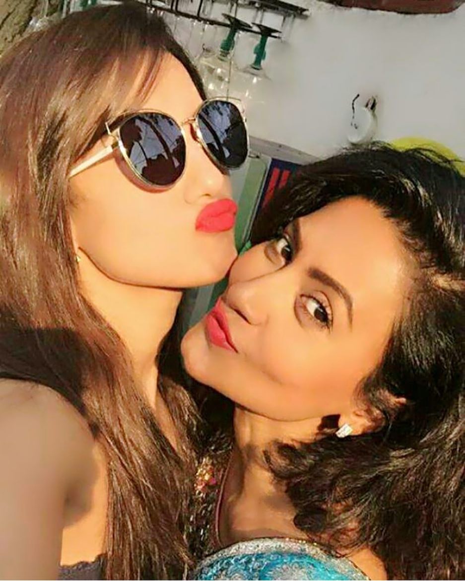 Gauahar Khan and Nigar Khan
