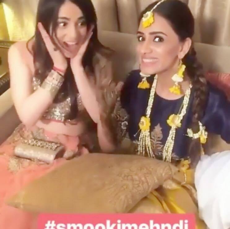 Smriti Khanna Mehendi