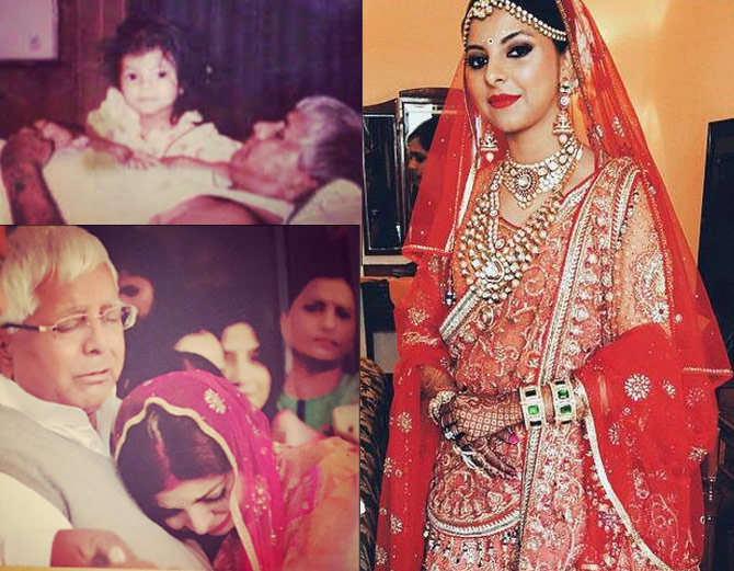 Lalu Prasad's daughter Raj laxmi on her wedding