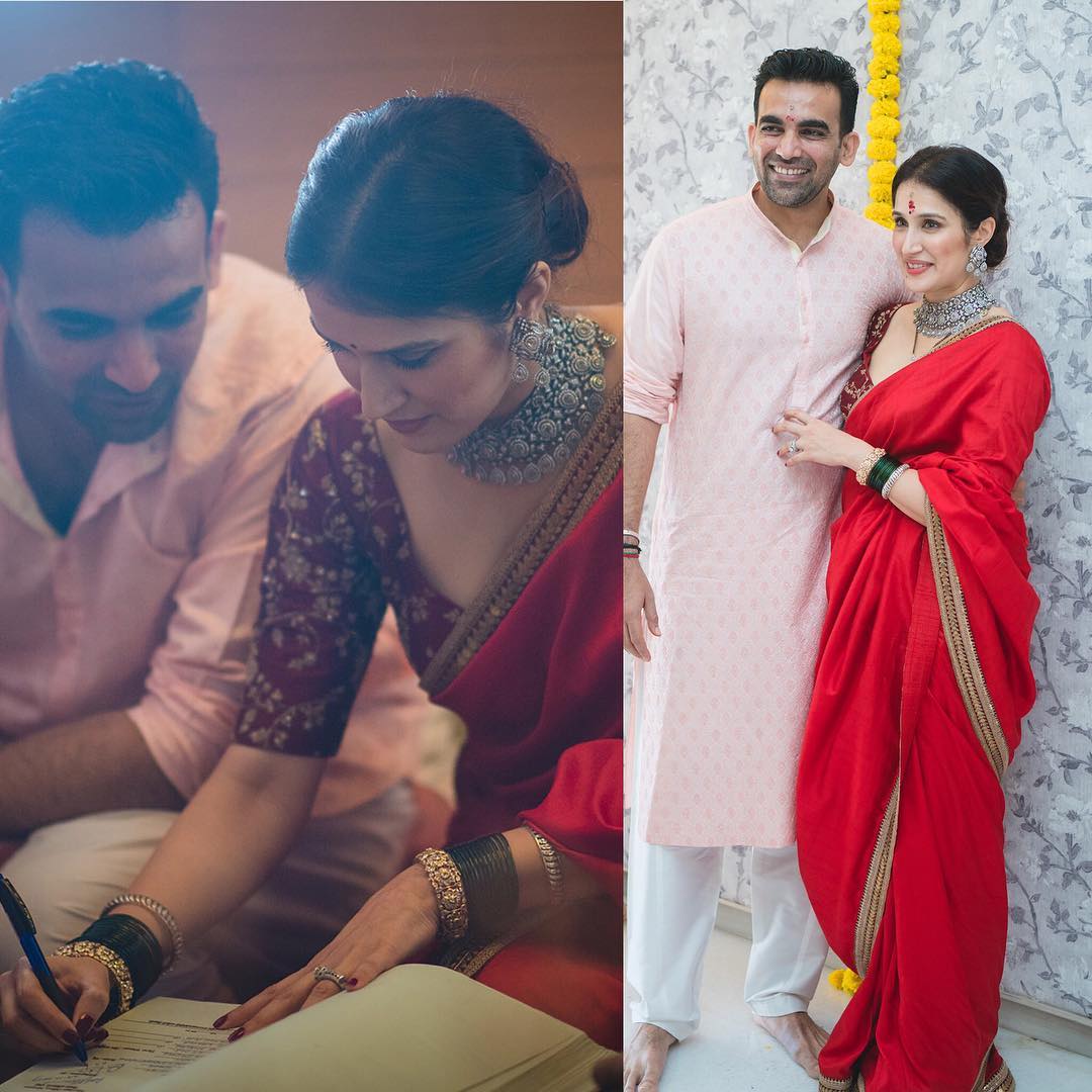 Zaheer Khan Sagarika Ghatge Wedding