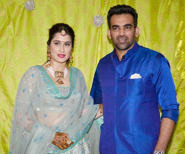 Zaheer Khan Sagarika Ghatge Mehendi Ceremony