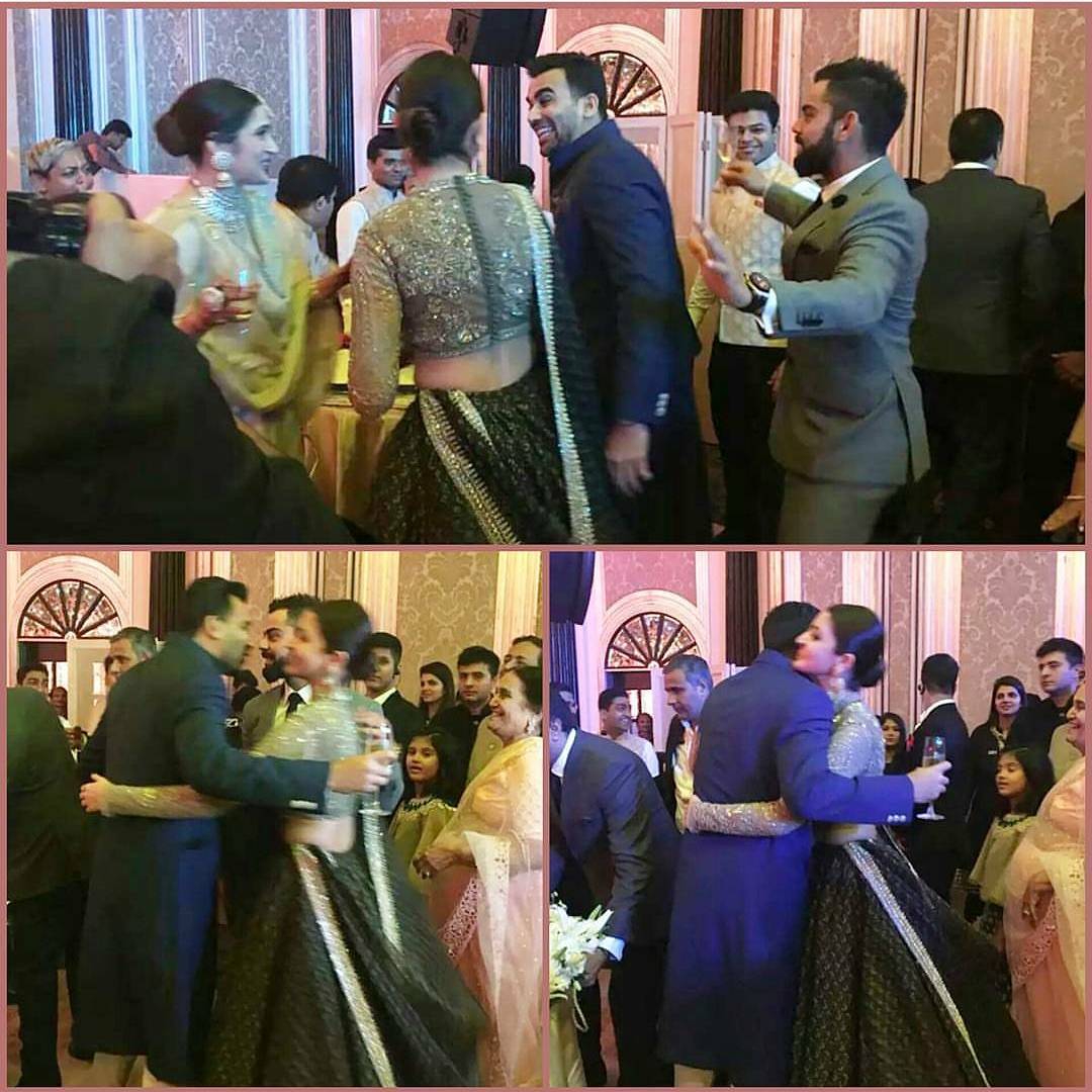 Zaheer Khan Sagarika Ghatge Reception