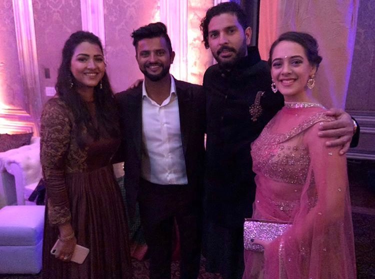 Zaheer Khan Sagarika Ghatge Reception Party