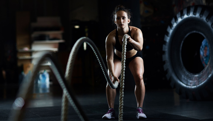 Battle Rope Workout