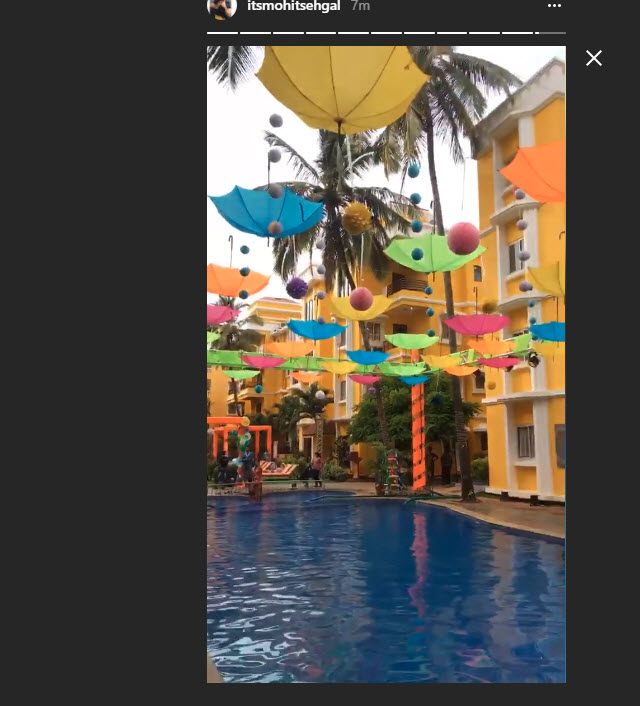 Bharti Haarsh Pool Party