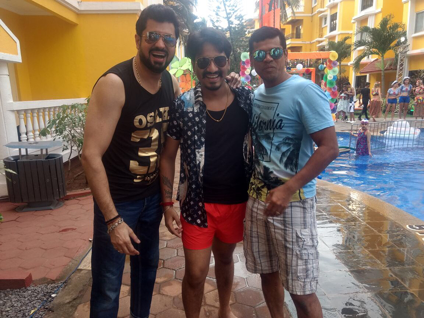 Bharti Haarsh Pool Party