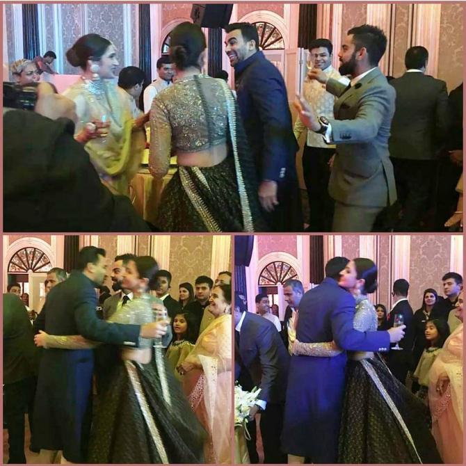 Zaheer Khan Sagarika Ghatge Reception