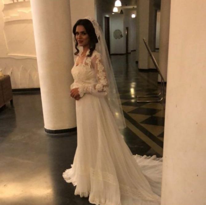 Aashka Goradia Brent Goble Christian Wedding