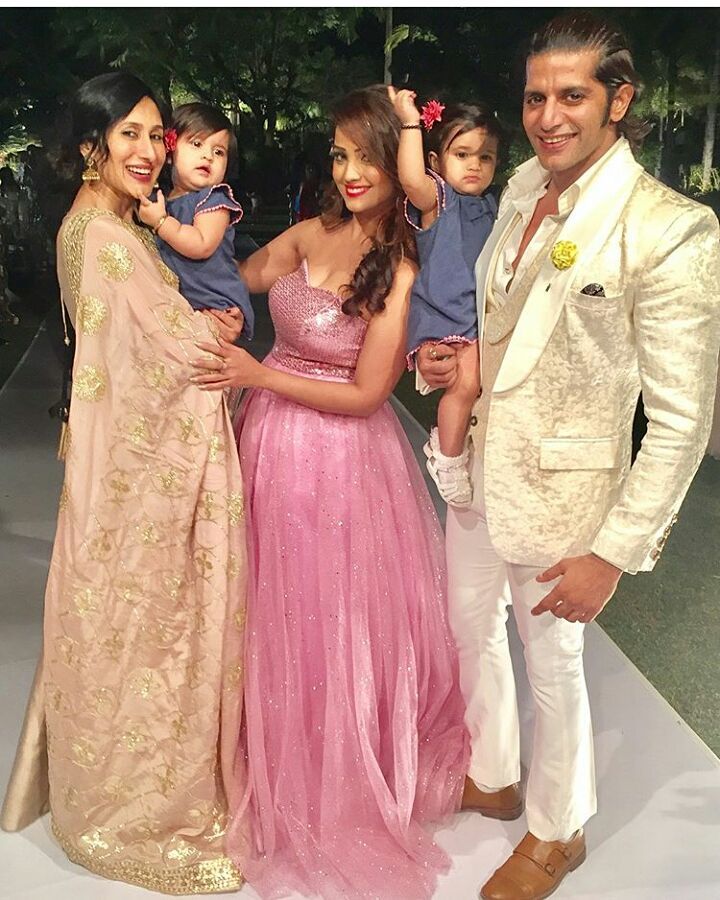 Aashka Goradia Adaa Khan Maid of Honour