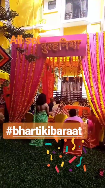 Bharti And Haarsh Pooja Ceremony