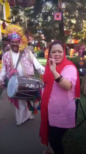 Bharti And Haarsh Pooja Ceremony