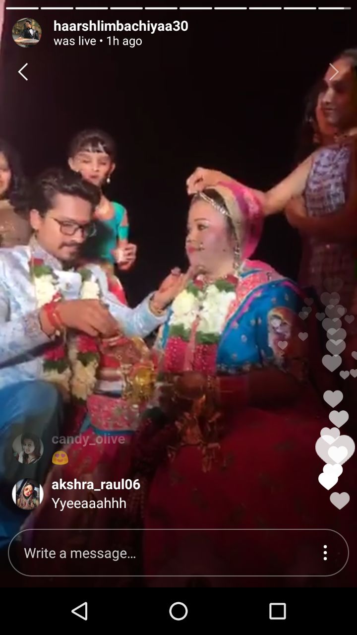 Bharti Haarsh Get Married