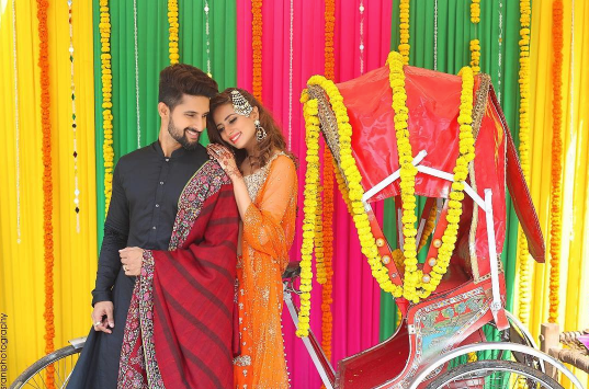 Ravi Dubey and Sargun Mehta