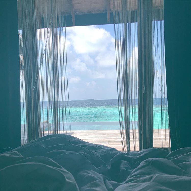 Sagarika and Zaheer Enjoying Honeymoon In Maldives