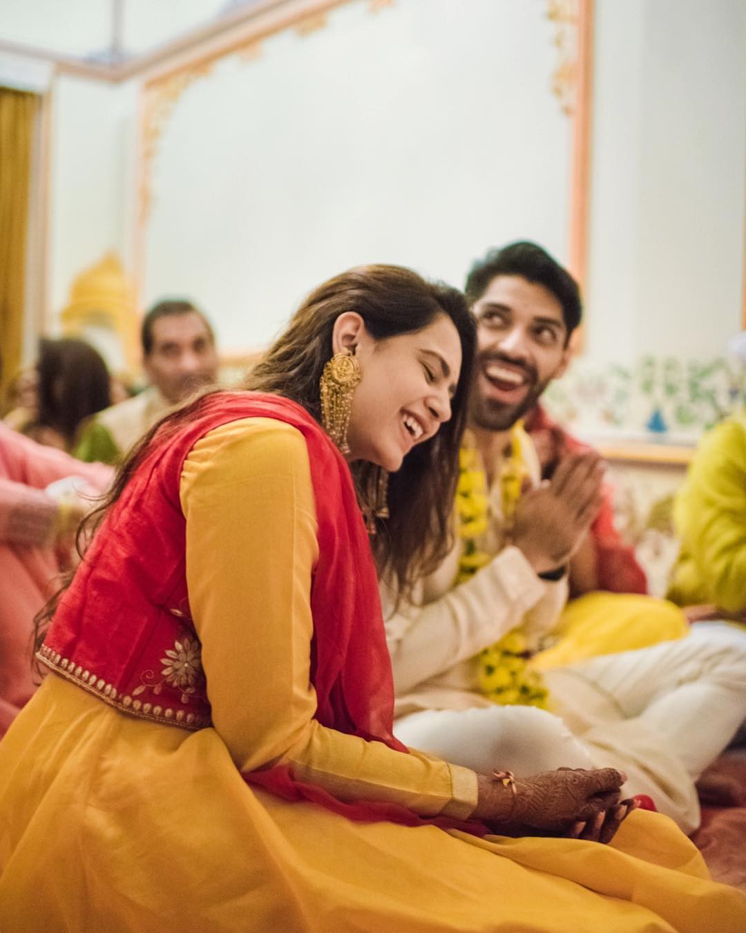 Fashion Blogger Aayushi Bangur And Actor Smaran Sahu