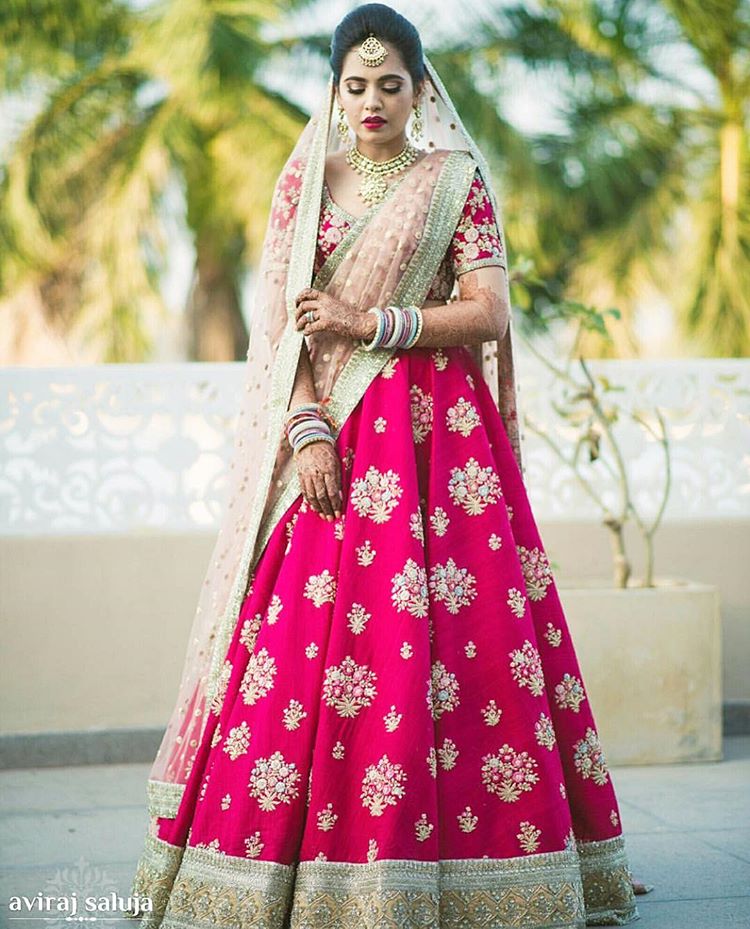 Aarushi Bangur In Her Sabyasachi Wedding Lehenga