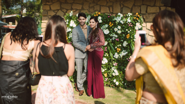 Aayushi And Smaran Mumbai Reception At US Club