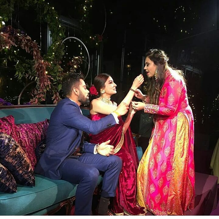 Virat And Anushka Engagement Pics