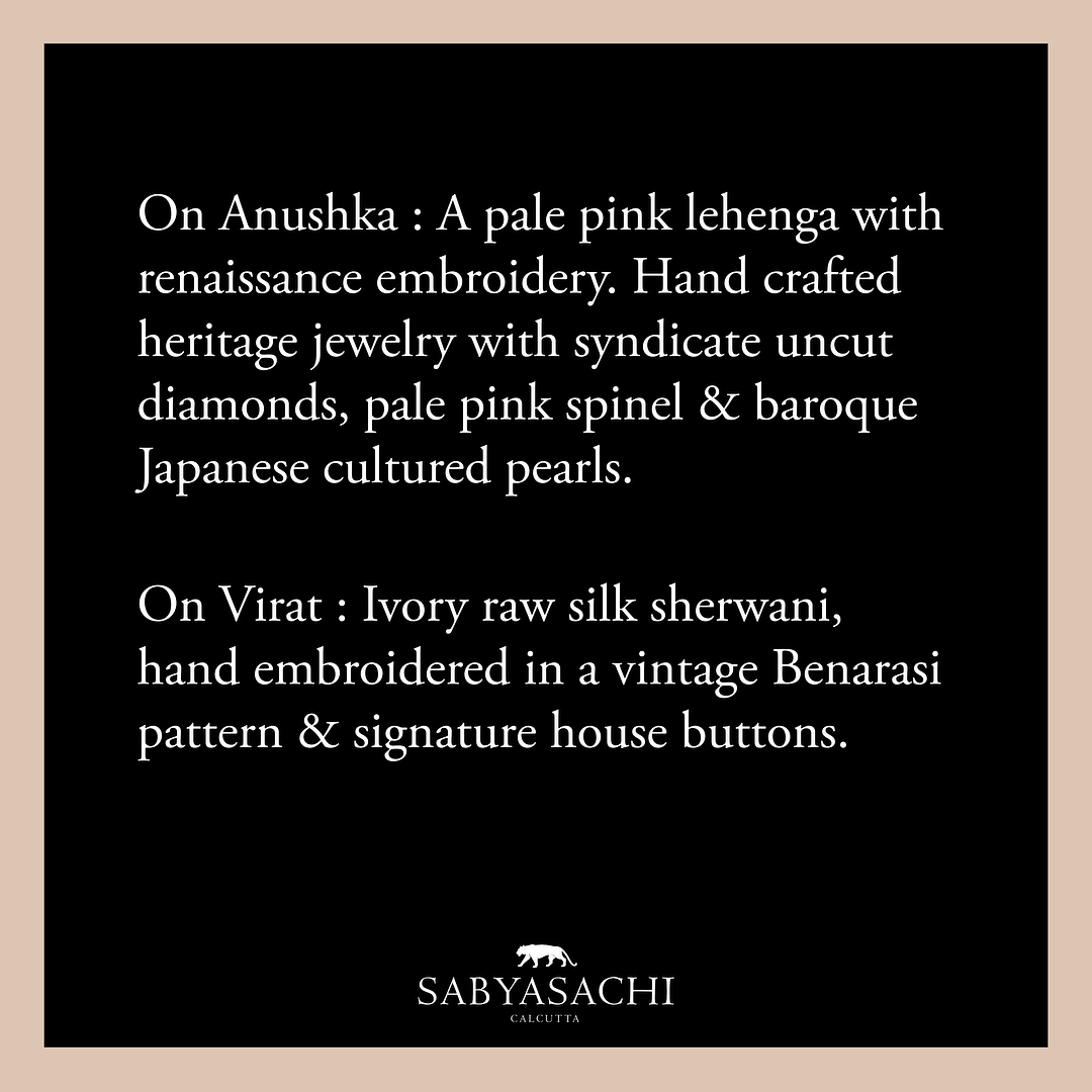 Anushka Bridal Look By Sabyasachi