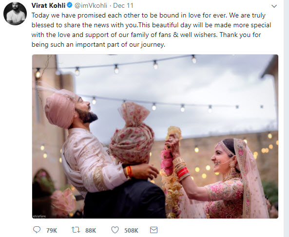 Virat Kohli Anushka Sharma