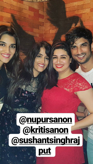 Sushant Singh Rajput Kriti Sanon